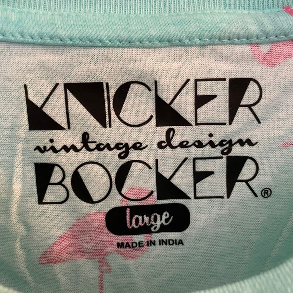 NWT Knicker Bocker Men’s Short Sleeve T-Shirt Bundle 2 Shirts “Vintage Design” L - Picture 4 of 15